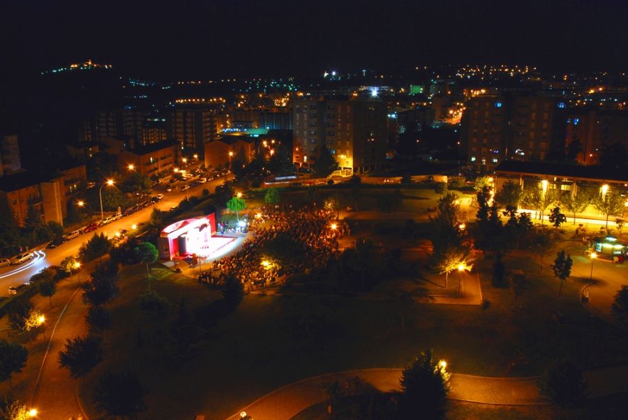 Teatro dallalto di sera