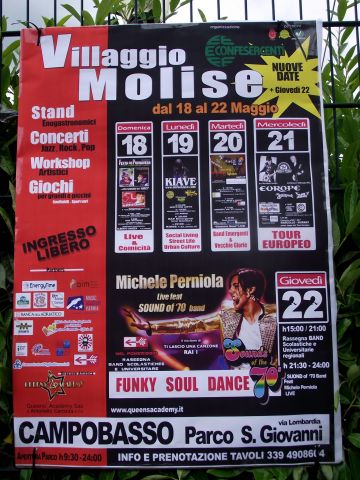Villaggio Molise cartellone