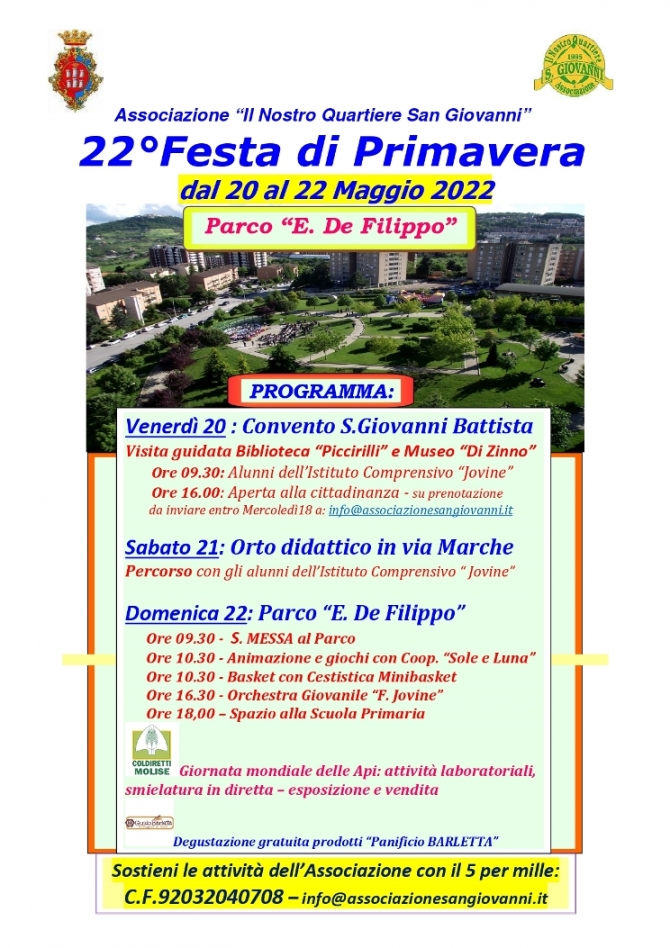 22&deg; Festa di Primavera